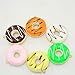 Smilucky 1 Piece Squishy Kawaii Donuts Colorful Cell phone Charm Chain Strap