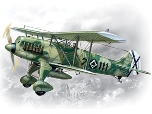 ICM Models He 51B-1 Spanish AF Fighter-Biplane Building Kit