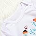 Astrill Mekilyn 3Pcs Baby Boy Girls Print Long Sleeve Letters Romper+Leaves Pant+Bunny Headband Winter Outfit (9-12 Months, White)