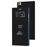 Huawei Honor Note 8 Case,Huamecl Leather Free flip answer PU For Huawei Honor Note 8 Cover (Black)