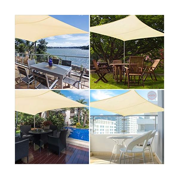 sonnensegel 2x3m wasserdicht