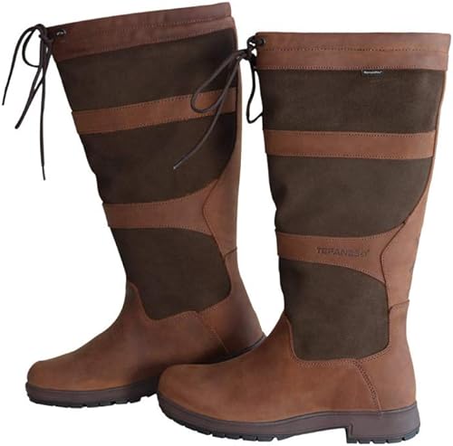 womens leather country boots uk