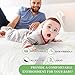 Secura Everyday Luxury Waterproof Queen Mattress Protector, 100% Breathable Bamboo Mattress Cover