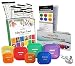 NEW smartYOU PREMIUM LABELED 7 Piece Portion Control Containers Kit (COMPLETE GUIDE + FREE 21 DAY PDF PLANNER + RECIPE E-BOOK + BODY TAPE MEASURE included) - Leak proof, Perfect Size, Color-coded