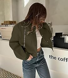 Modegal Women's Varsity Bomber Jackets Long Sleeve