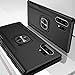 WATACHE Galaxy Note 10+ Plus/Pro/5G Case, Stylish Dual Layer Hard PC Back Case with 360 Degree Rotation Finger Ring Grip Kickstand, Magnetic Car Mount Feature for Galaxy Note 10+ Plus,Black