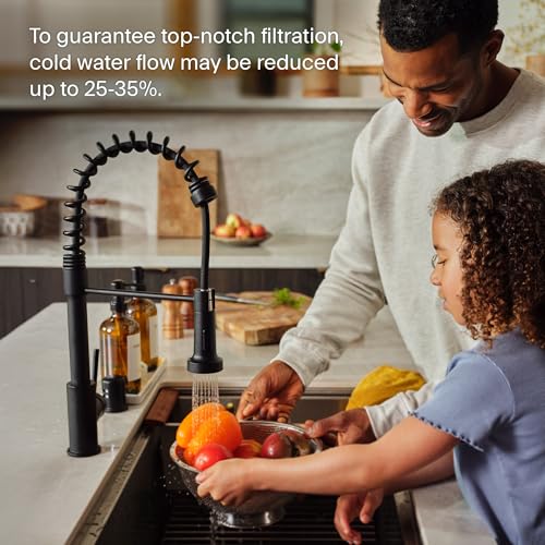 Clearly Filtered 3-Stage Under the Sink Filtration System/Easy Install/Targets 232+ Contaminants Including Heavy Metals, Fluoride, Lead, PFOA