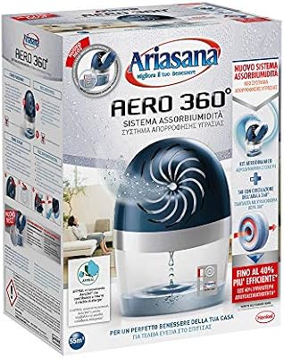 Kit Desiccante Ariasana Aero 360 com 2 recargas de 450 gramas