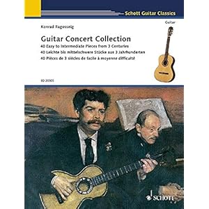 Guitar Concert Collection: 40 Leichte bis mittelschwere Stücke aus 3 Jahrhunderten. Gitarre.