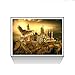 Tuu 5D Full Drill Diamond Painting,Rhinestone Pasted DIY Diamond Painting Cross Stitch for Home Wall Decor（Castle） (Multicolor)