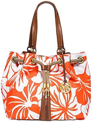 Michael Kors Marina Large Gathered Tote CLEMNTE/GOLD