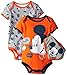 Disney Baby-Boys Monster Inc. Mike Bodysuit and Bib (Pack of 3)