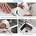 Caulk Strip Self Adhesive Clear Kitchen Sealing Tape Bathtub,Bathroom,Shower,Toile,Kitchen Sink and Wall Sealing,2Inch x 33Feet