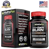 Therm Burn Thermogenic Metabolizer Advanced Weight Loss Formulas with Garcinia Cambogia, Green Coffee bean, Raspberry Ketones, 30 Day Supply