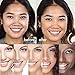 XEDUO TLM Flawless Colour Changing Warm Skin Tone Foundation Makeup Base Nude Face Moisturizing Liquid Cover Concealer for women girls (White)