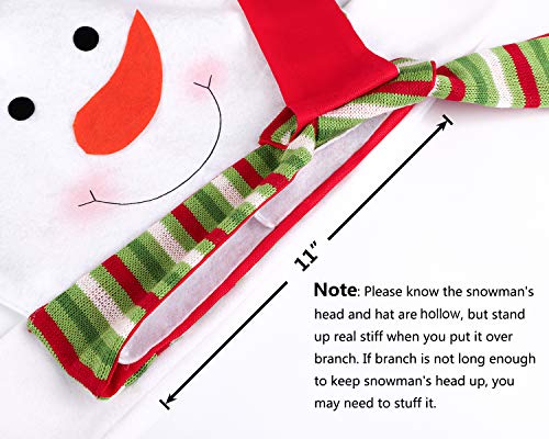 3 Christmas+Tree+Topper+Snowman+Hugger