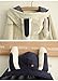 Aza Boutique Women's Cute Cotton Blend Rabbit Ears Hooded Cape, 1_Beige, OS