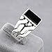 chimoda Sterling Silver Rings for Men - Cuban Link Mens Sterling Silver Ring with Black Onyx Stone, Anillos Para Hombre (9)