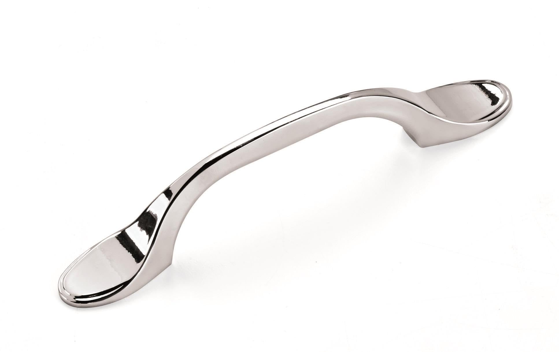 Photo 1 of Amerock | Cabinet Pull | Polished Chrome | 3 inch (76 mm) Center-to-Center | Ravino | 1 Pack | Drawer Pull | Drawer Handle | Cabinet Hardware