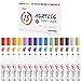 15 Colors Acrylic Paint Markers, Lelix Permanent Acrylic Paint Pens for Rock, Glass painting, Ceramic, Wood, Canvas, Fabric, Photo Album, DIY Craft Projects, Medium Point