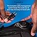 Shiatsu Foot Massager with Heat | Rotating Electric Massage Machine | Portable for Home or Office | Black