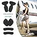High Heel Pads (8 pcs) - High Heel Inserts, Heel Shoe Inserts, Heel Grips, Heel Cushion Inserts, Metatarsal Foot Pads, Heel Snugs for Women - Blister Prevention & Improve Shoes Too Big (Black)