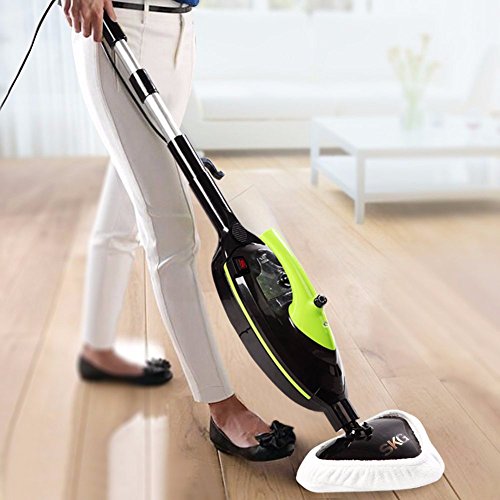 image for SKG 1500W Powerful Non-Chemical 212F Hot Steam Mops & Carpet and Floor