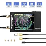Seesii NanoVNA-H Vector Network Analyzer Kit, New Upgraded 50KHz-900MHz MF HF VHF UHF Antenna Analyzer with Shell