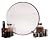 Update International PS-18 Aluminum Pizza Screen, 18-Inch