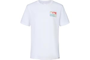 Quiksilver Boys Short Sleeve Logo Graphic T-Shirt, Soft & Comfortable, Regular Fit