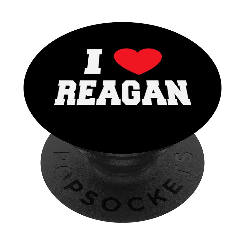 I Love Reagan PopSockets Swappable PopGrip