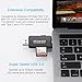 Vanja USB 3.0 SD Card Reader, USB Type C SD/Micro SD Card Reader OTG Adapter for SDXC, SDHC, SD, MMC, RS-MMC, Micro SDXC, Micro SD, Micro SDHC Card and UHS-I Cards