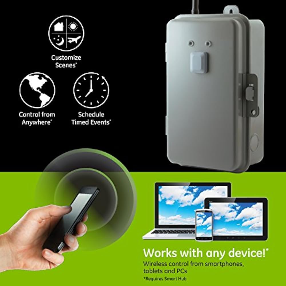 Enbrighten ZWave Plus Heavy Duty 40 Amp Smart Switch Enbrighten ZWave Plus Heavy Duty 40 Amp Smart Switch