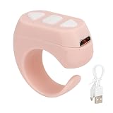 Remote Tiktok Scrolling Ring Bluetooth Page Turner for Kindle App APP Compatible with iOS & Android ()