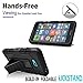 STARSHOP Lumia 640 Case, Microsoft Lumia 640 Case, [Heavy Duty] Dual Layers with Kickstand and Locking Belt Clip with Premium Screen Protector Black