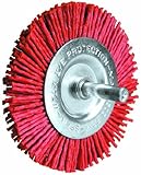 Century Drill and Tool 77441 Coarse Nylon Abrasive Radial Brush, 4-Inch
