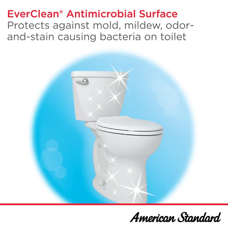 American Standard 2467016.020 Cadet Two-Piece Pressure Assisted Toilet, Chair Height, Elongated Front, photo 11