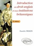 Image de Introduction au droit anglais et aux institutions britanniques (French Edition)