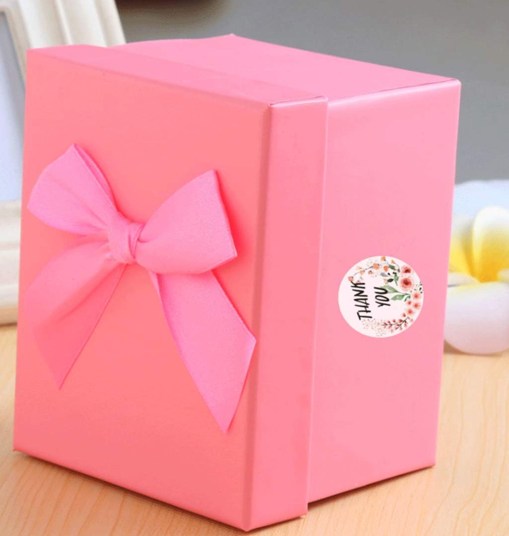 Sobres 1000 Etiqueta Adhesiva Redonda,Gracias Pegatinas Adhesivas