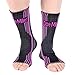 Doc Miller Ankle Compression Sleeve – Plantar Fasciitis Support, Toeless Neuropathy Socks, 20-30 mmHg, Achilles Tendonitis Relief Brace, Elastic Support for Swollen Ankles, Men & Women, 1 Pair