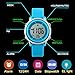 Kid Watch Multi Function 50M Waterproof Sport LED Alarm Stopwatch Digital Child Wristwatch for Boy Girl Blue