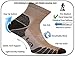 Eurosocks Walking & Camping Socks, XLC Cushioning System, CoolMax Comfort, Flat Toe Seams, Arch Support - 3356