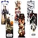 Star Wars Party Favors Super Set -- 6 Premium Star Wars Bookmarks Featuring The Force Awakens, Rogue One, and More (Star Wars Party Supplies)
