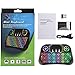 Wishpower Wireless Mini Keyboards/Wireless Remote Keyboards Mini with Touchpad Mouse/Multimedia Key for Android TV Box/Laptop,Rechargable Battery.Fn+F2 Keys,Switch Out 5 Styles LED Background Color.