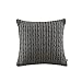 Woolrich Cabin Lodge Styling Euro Sham - European Square Decorative Pillow Cover, Zipper Closure (Cushion NOT Included), Williamsport Grey 26x26