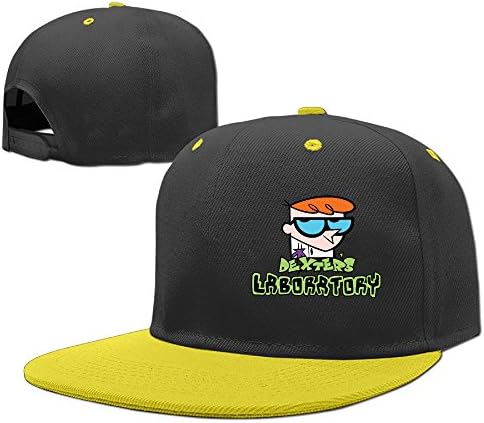 PGiG Kid's Dexter's Laboratory Adjustable Snapback Hip Hop Baseball Hats Caps
