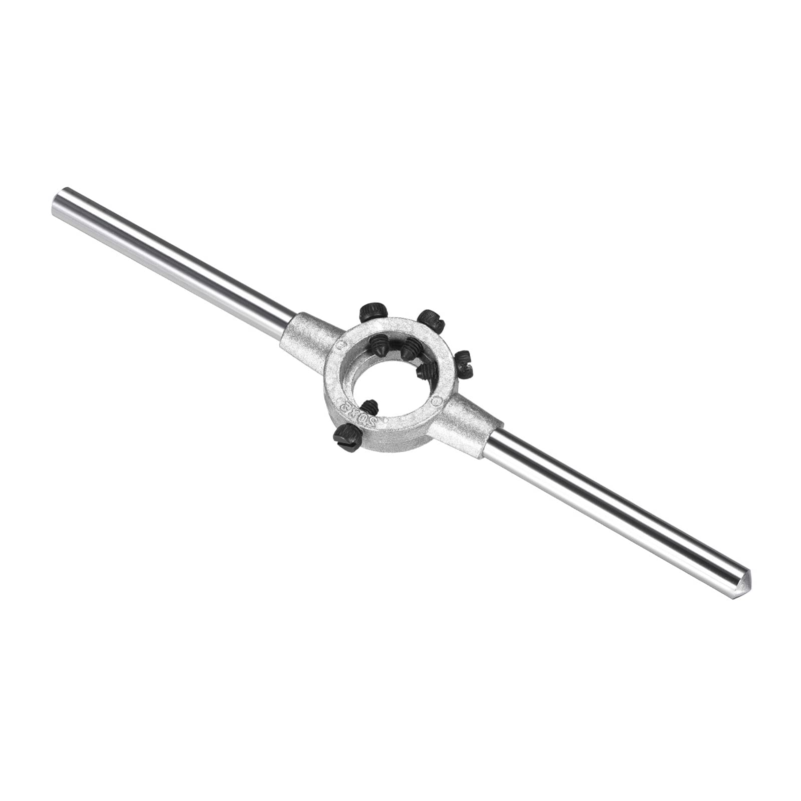 CoCud Die Stock Wrench, Fit M3-M4 / 11.5mm-20mm (OD) Round Dies, Adjustable Die Handle Holder - (Applications: for Machine Thread Repair), 1-Piece — image 1