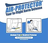 Air-protector Airplane Tray or Headrest Protector/Cover - Your In-Flight Germ Defense