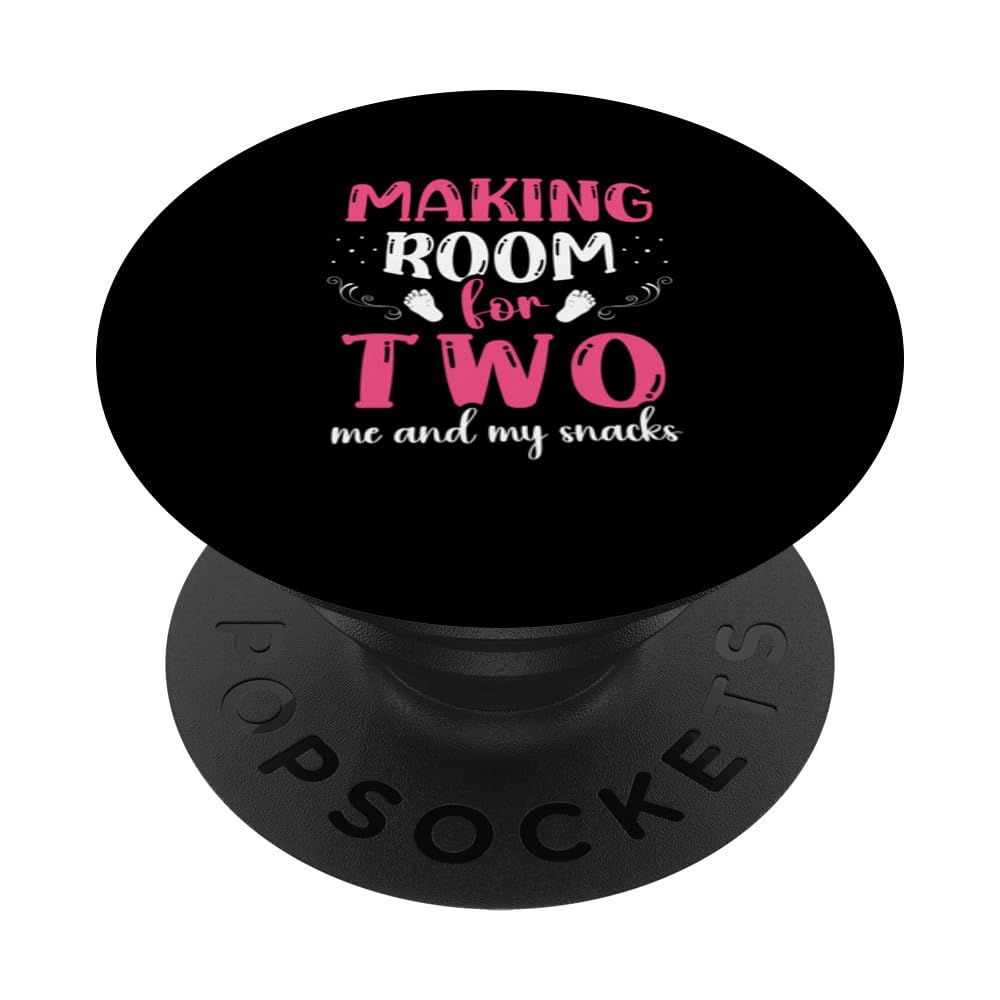 Pregnant Pregnancy Mom To Be Baby Announcement Mother Mom PopSockets Swappable PopGrip