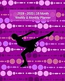 2019 - 2020 | 18 Month Weekly & Monthly Planner: July 2019 to December 2020 |Monthly Calendar with U.S./UK/ Canadian/Christian/Jewish/Muslim Holidays- ... 10 in.-Ice Skating Skater Sports Recreations by Dazzle Book Press